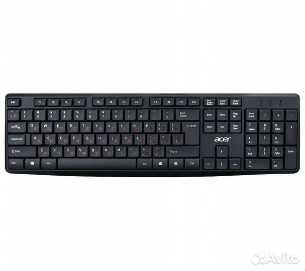 Клавиатура Acer OKW121, черный