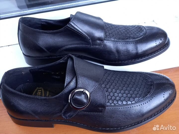 Туфли р.42 натур.кожа