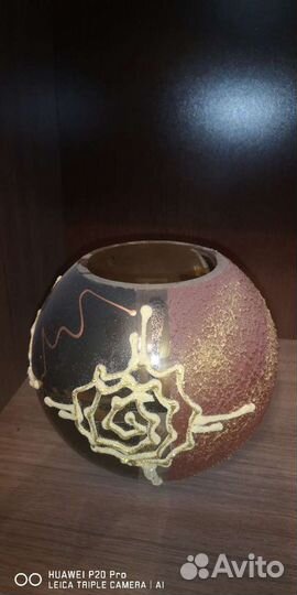 Ваза - домашний декор круглая