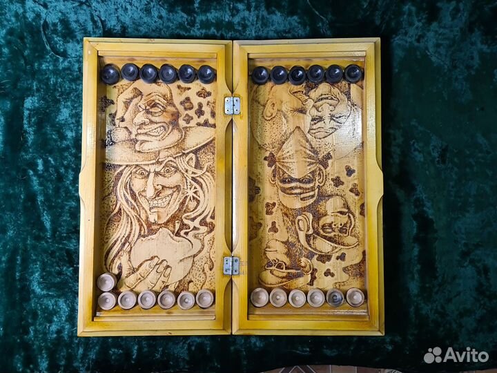 Нарды ручной работы