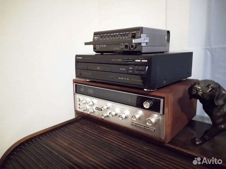 Ресивер Sansui QRX-3500 Telefunken VRV-610 VHS