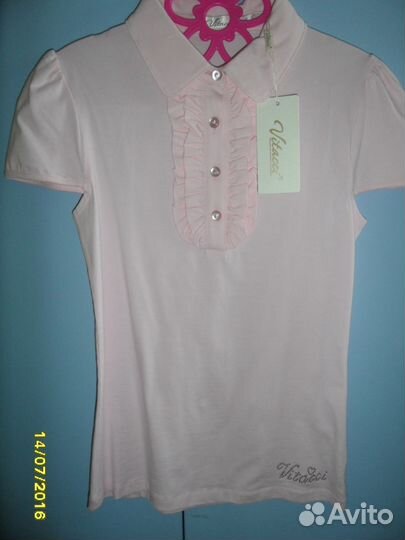 Блузка школьная новая р.164