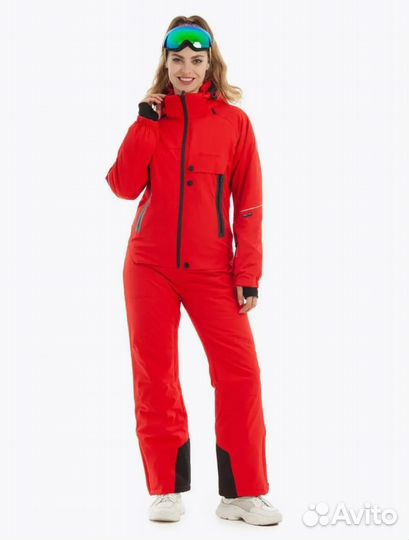 Комбинезон для сноуборда и горных лыж женский
