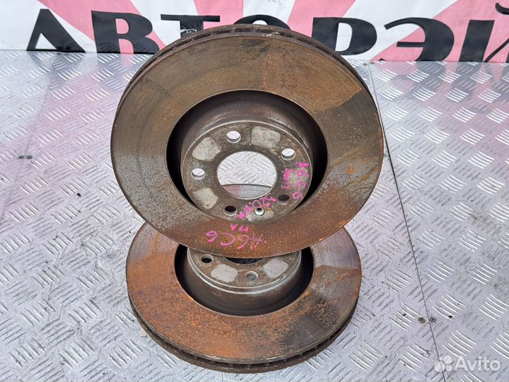 Диски тормозные передние Audi A6 C6