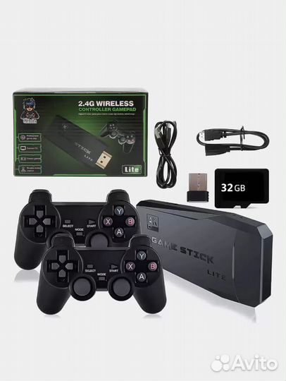 Портативная игровая приставка Game Stick Lite 32Gb