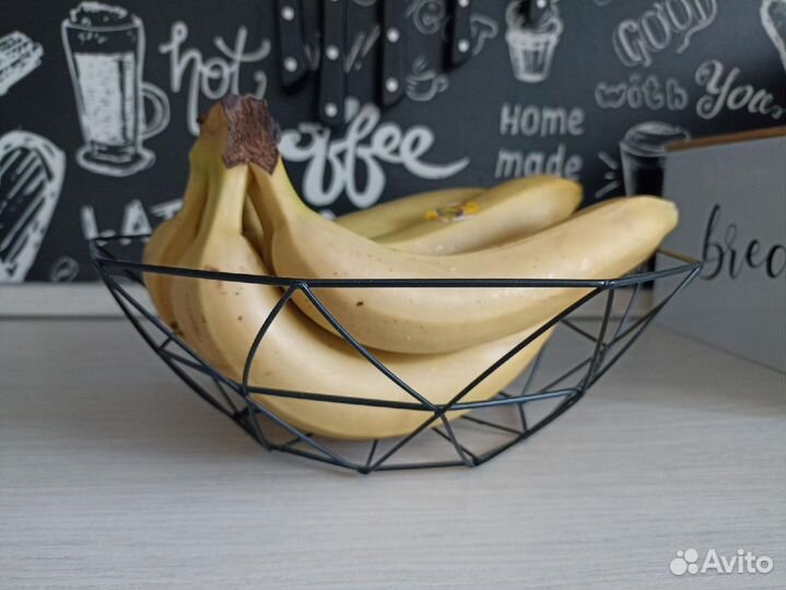 Ваза фруктовница лофт металическая