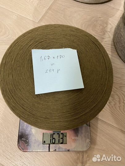 Продам нитки хб в бобинах