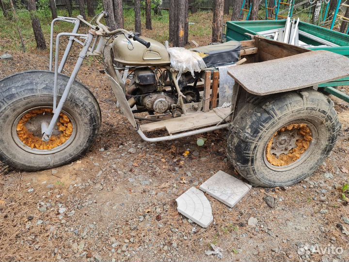 Вездеход трицикл самодельный