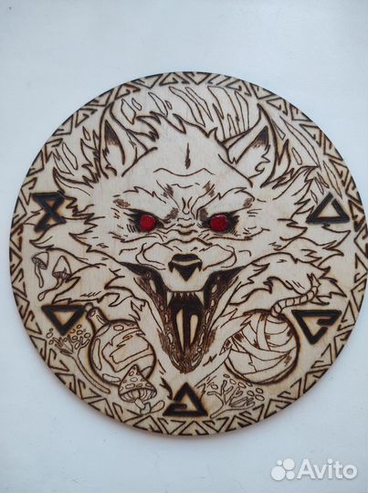 Выжигание картин по дереву на заказ