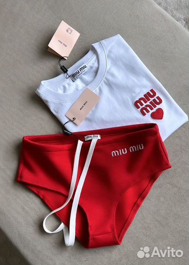 Футболка miu miu