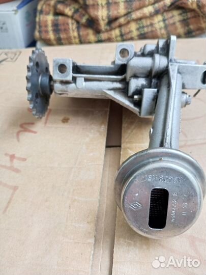 Масляный насос renault logan