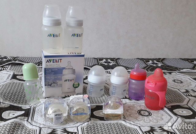 Бутылочки avent 125-260мл
