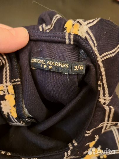 Платье для девочки бу 3-6