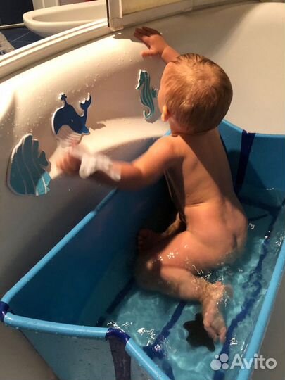 Stokke bath синяя