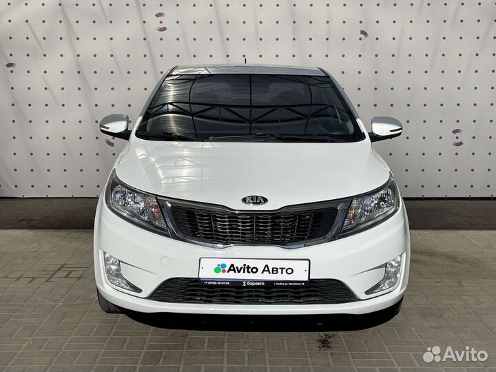 Kia Rio 1.6 МТ, 2014, 72 307 км