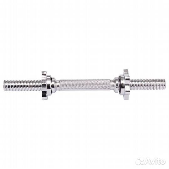 Гриф гантельный Voitto 40 см (железная ручка), d-2