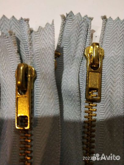 Молнии металлические