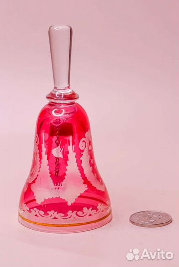 Колокольчики Богемия стекло ч-5