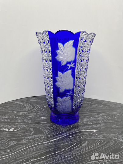 Немецкая хрустальная ваза