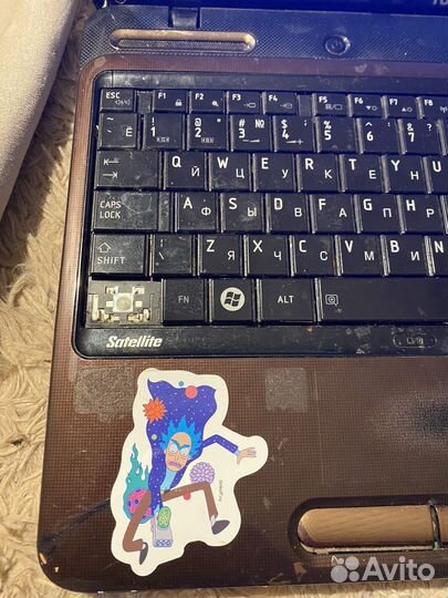 Ноутбук toshiba satellite l755