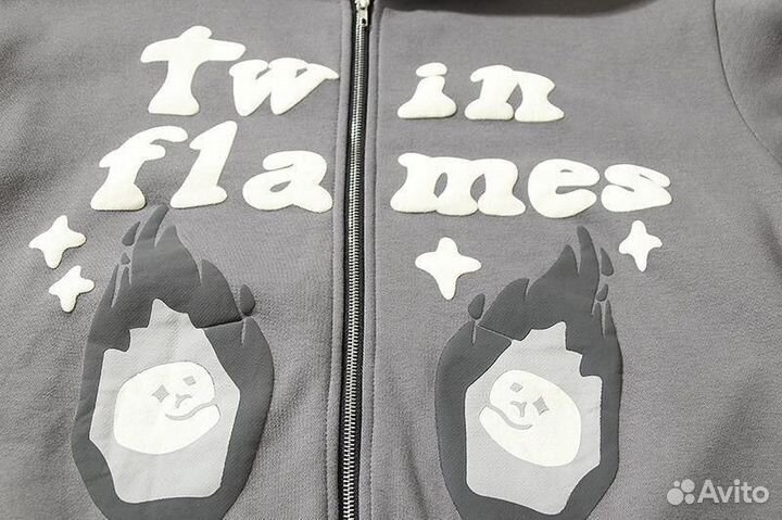 Зип худи Broken planet