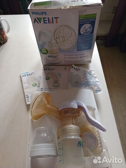 Молокоотсос avent ручной