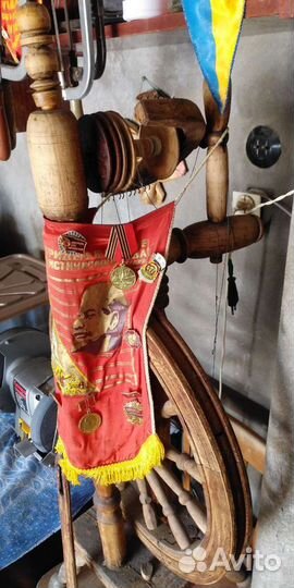 Прялка старинная