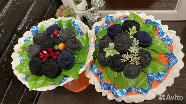 Букет для пап и мужчин из носков