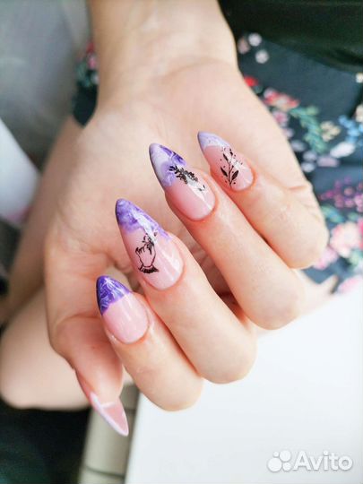 Маникюр, наращивание, дизайн