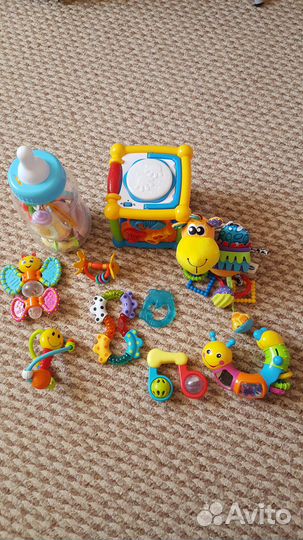 Игрушки пакетом от 0 +
