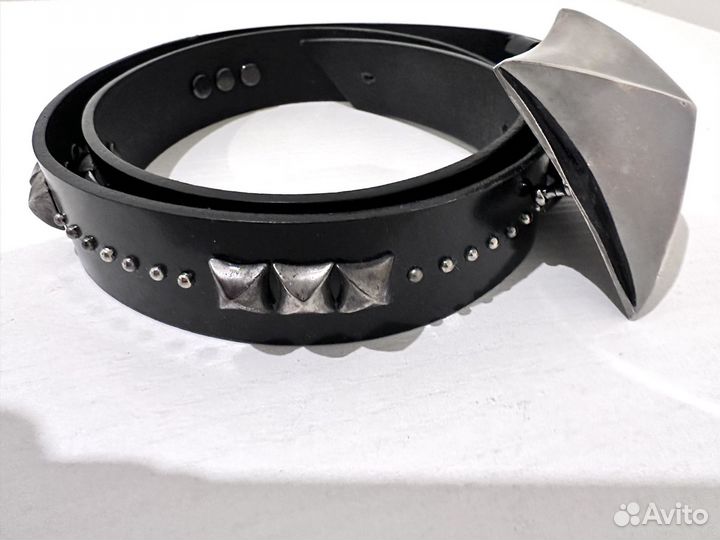 Ремень женский кожа Showbiz черный