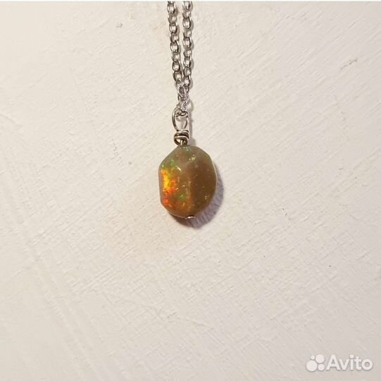 Опал Кулон с опалом Натуральный опал