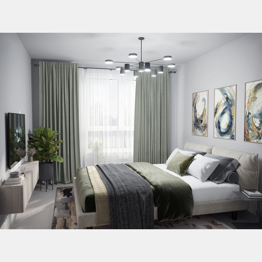 1-к. квартира, 42,3 м², 11/12 эт.