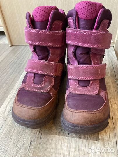 Зимние ботинки экко