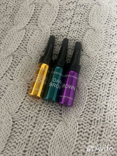 Хна для бровей Ekko beauty