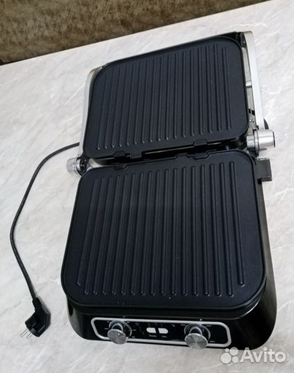 Гриль Kitfort KT-1652 серебристый