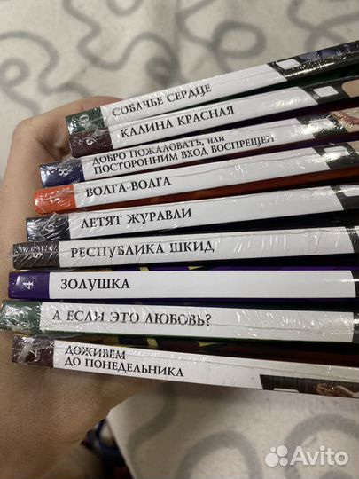 Книги и диски Великие советские фильмы