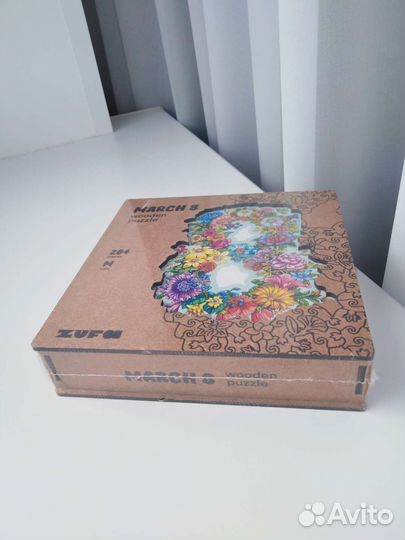 Новый деревянный фигурный пазл 