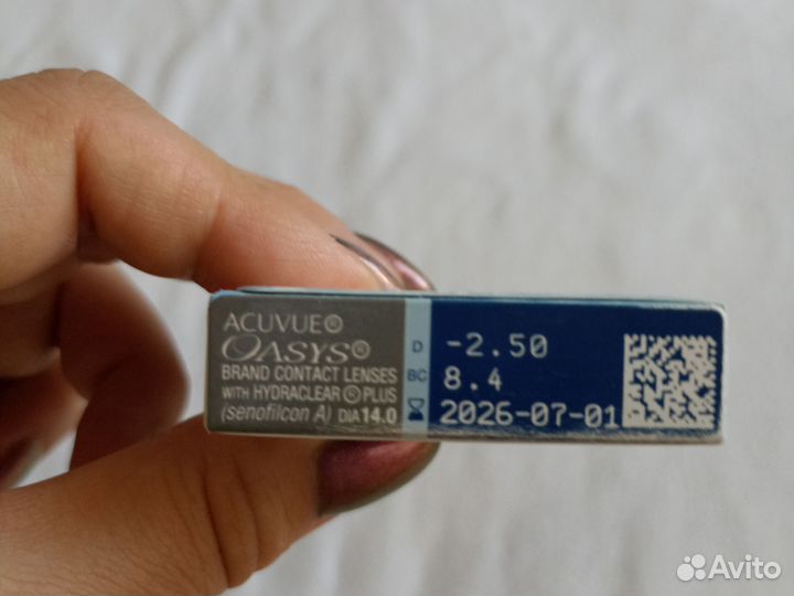 Линзы контактные acuvue oasys + ReNu MultiPlus