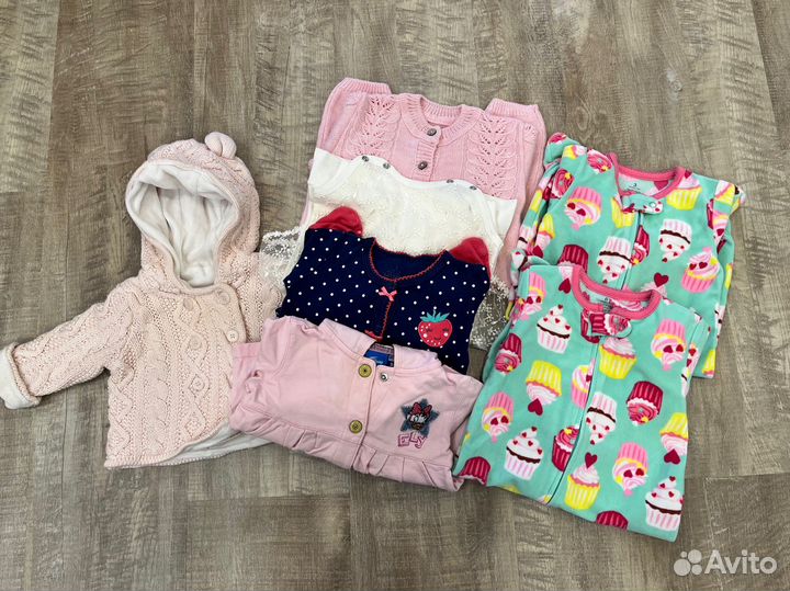 Вещи на девочку пакетом, можно отдельно