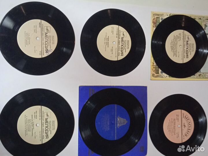 6 Грампластинок 1987