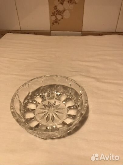Хрустальная чаша для салата, пепельница