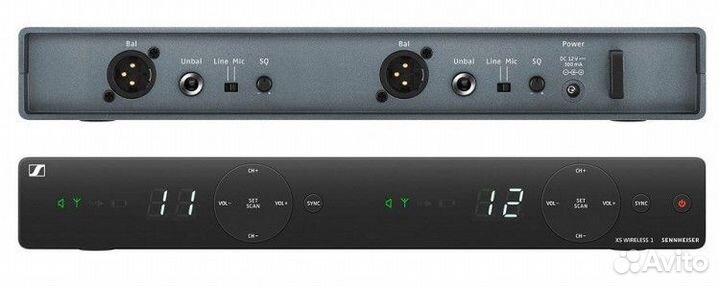 Sennheiser XSW 1-825 dual радиосистема вокальная