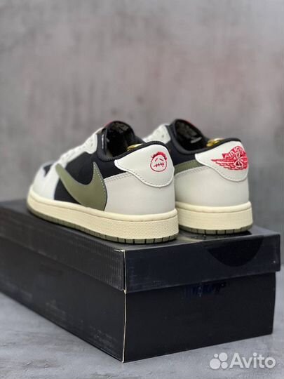 Nike Air Jordan 1 Retro Low Travis Scott Olive