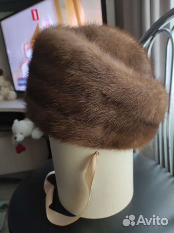 Шапка норковая женская