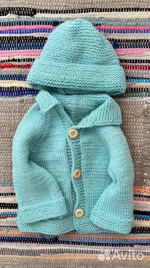 Кофта вязаная детская 56-62 р