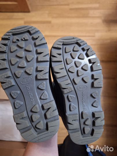 Резиновые сапоги со вставкой Nordman Flash 26-27