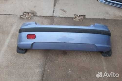 Бампер задний на Hyundai Getz (06) в цвет авто