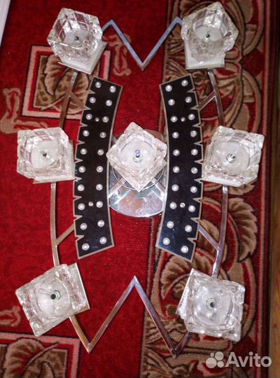 Люстра потолочная бу