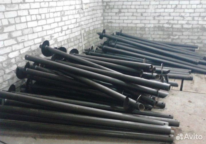 Винтовые сваи, свайный фундамент